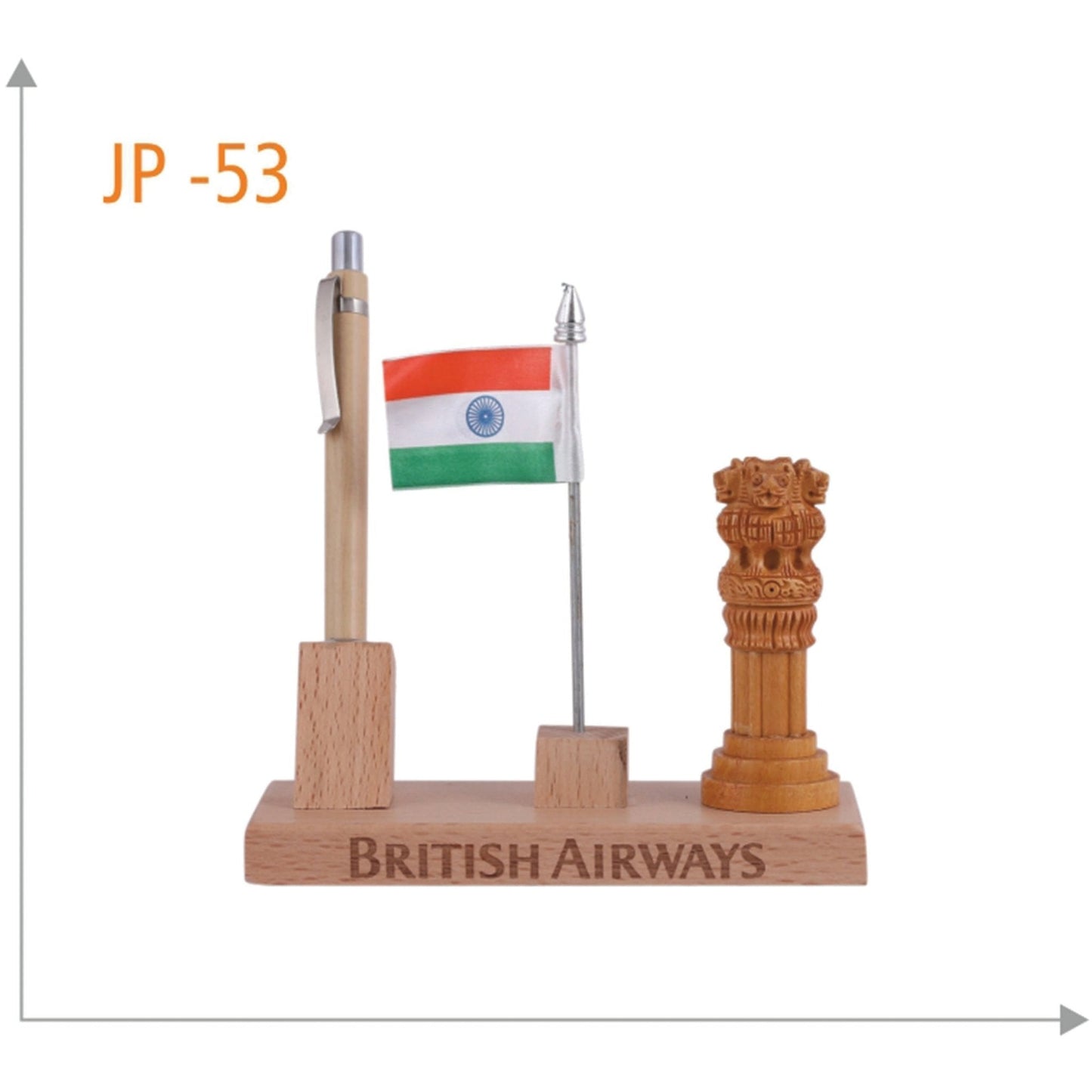Wooden Pen Stand - JP 53 MARSH Corporate gifts