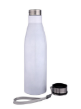 Sipper Bottle 750ml White Stainless Steel EK3205