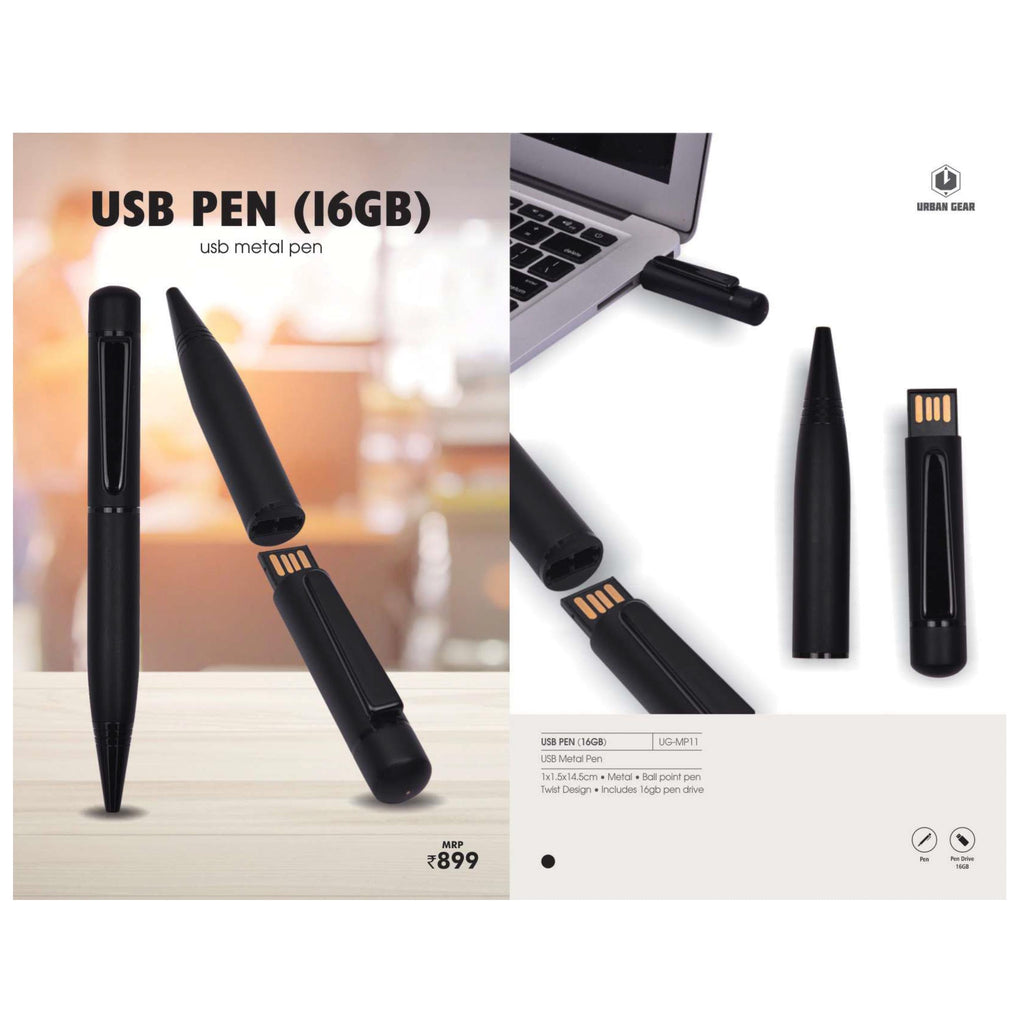 USB Metal Pen 16GB - UG-MP11