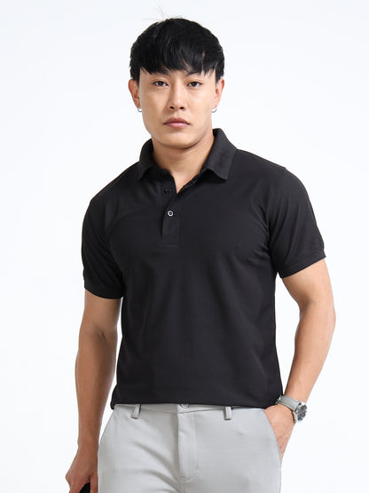 Customised logo - AeroPiq Polo Tshirts - Marsh Customized