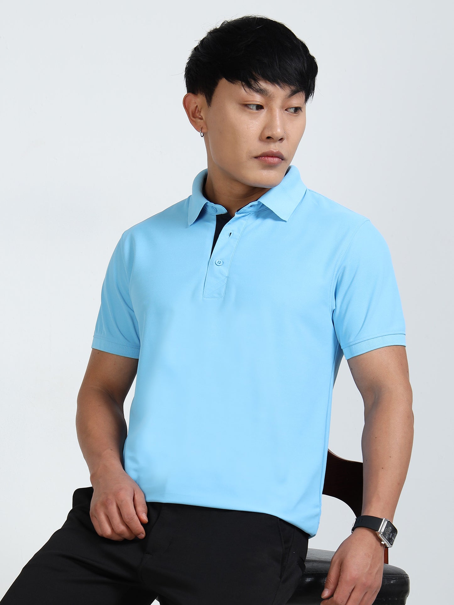 Customised logo - AeroPiq Polo Tshirts - Marsh Customized