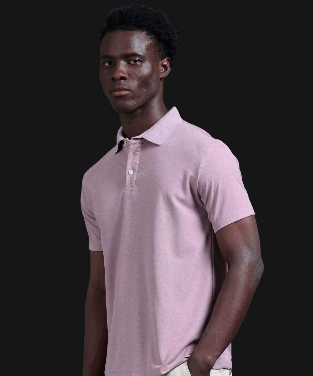 Marsh Melange Edit Polo T-shirt