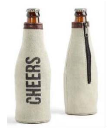 Mona B Cheers & Pour Decisions Bottle Koozie