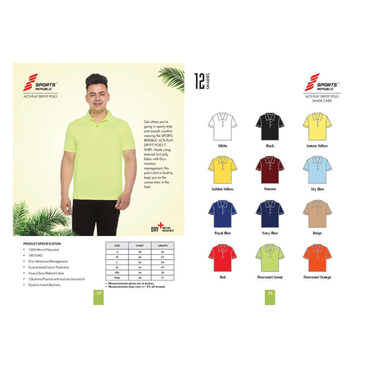 ACTI PLAY DRYFIT  - POLO T-SHIRT MARSH Corporate gifts