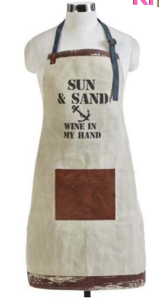 Mona B Aquaholic Kitchen Apron