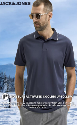 Jack & Jone Coolmax Polo Tshirts