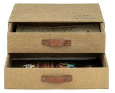 Mona B Double Drawer