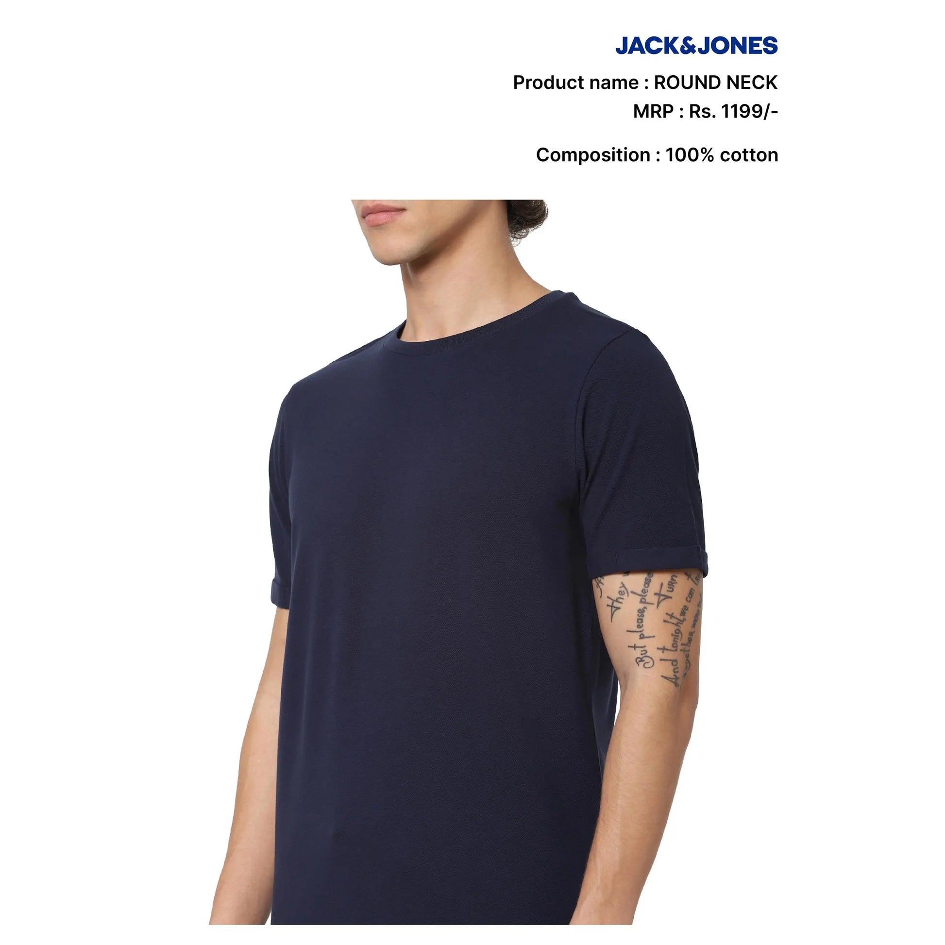 JACK & JONES - JESPER ROUND NECK MARSH Corporate gifts