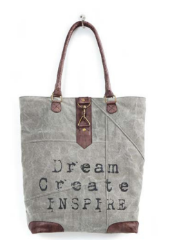 Mona B Dream Create Inspire Tote Hand Bag