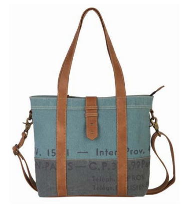 Mona B Blue Skies Large Crossbody