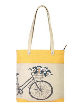 Mona B Trust The Journey Tote Hand Bag