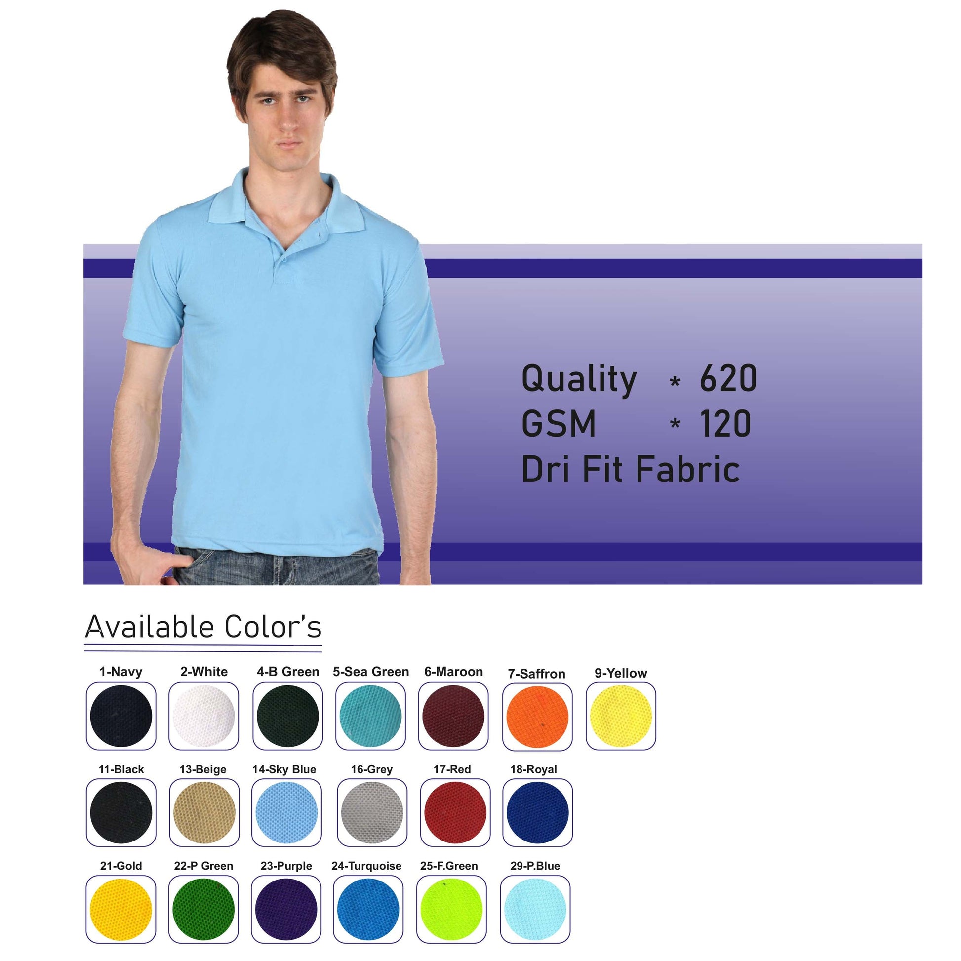 Dry Fit Fabric - 620 MARSH Corporate gifts