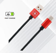 Swiss Military TPE Cable with Aluminium Connectors For Premium Finish ( TPBL-C )