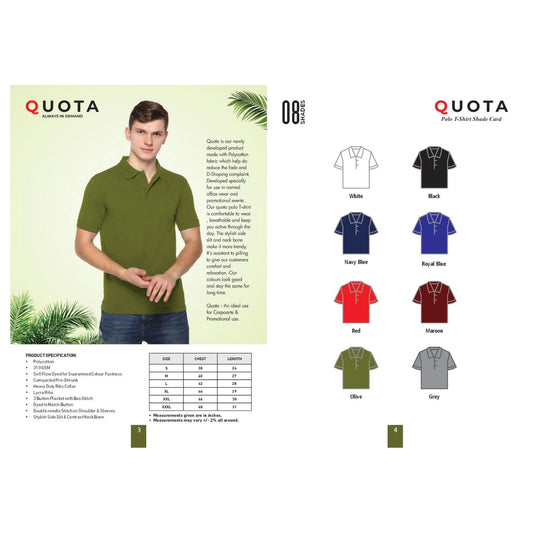 Quota - POLO T-SHIRT MARSH Corporate gifts