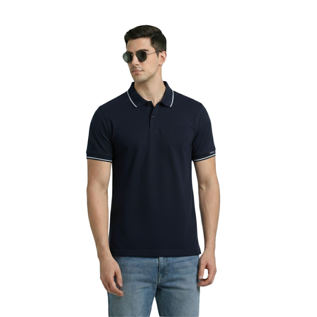 Turtle Oxford Dry-fit Polo T-shirt