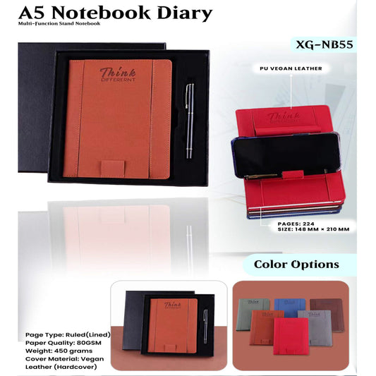 A5 Notebook Diary XG - NB55 MARSH Corporate gifts