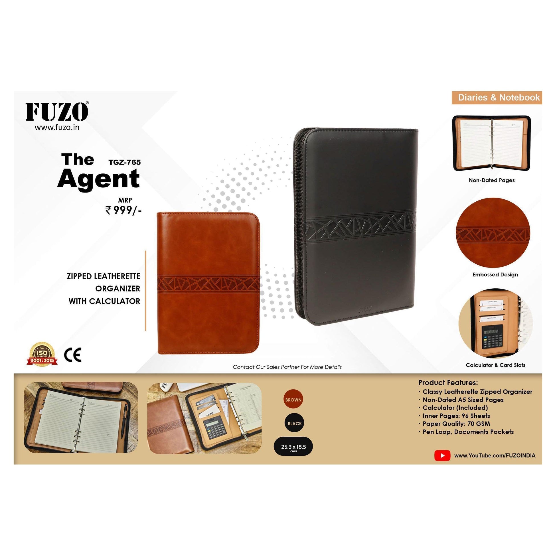 FUZO - THE AGENT TGZ-765 MARSH Corporate gifts