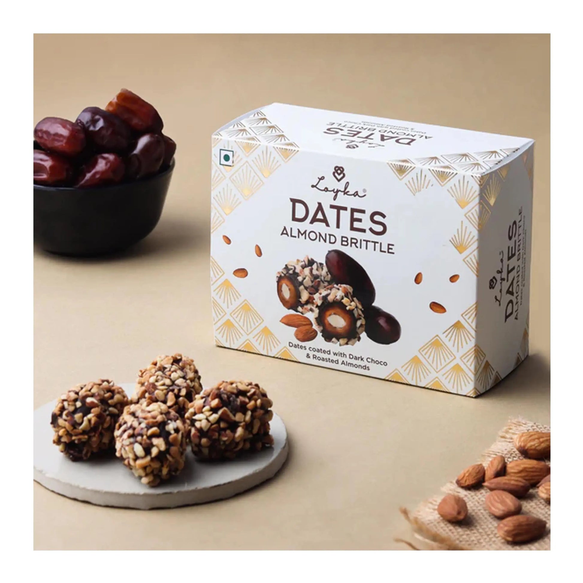 LOYKA - ALMOND BRITTLE DATES MARSH Corporate gifts