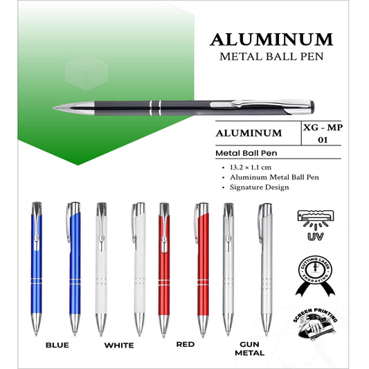 Aluminum Metal Ball Pen - XG - MP01 MARSH Corporate gifts