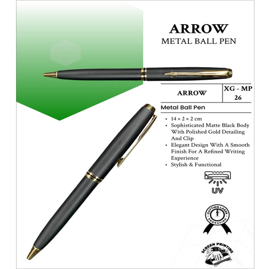 Arrow Metal Ball Pen XG - MP26 MARSH Corporate gifts