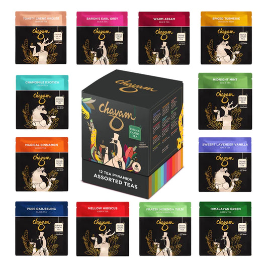 CHAYAM -  ASSORTED BOX  - TEA BAG MARSH Corporate gifts
