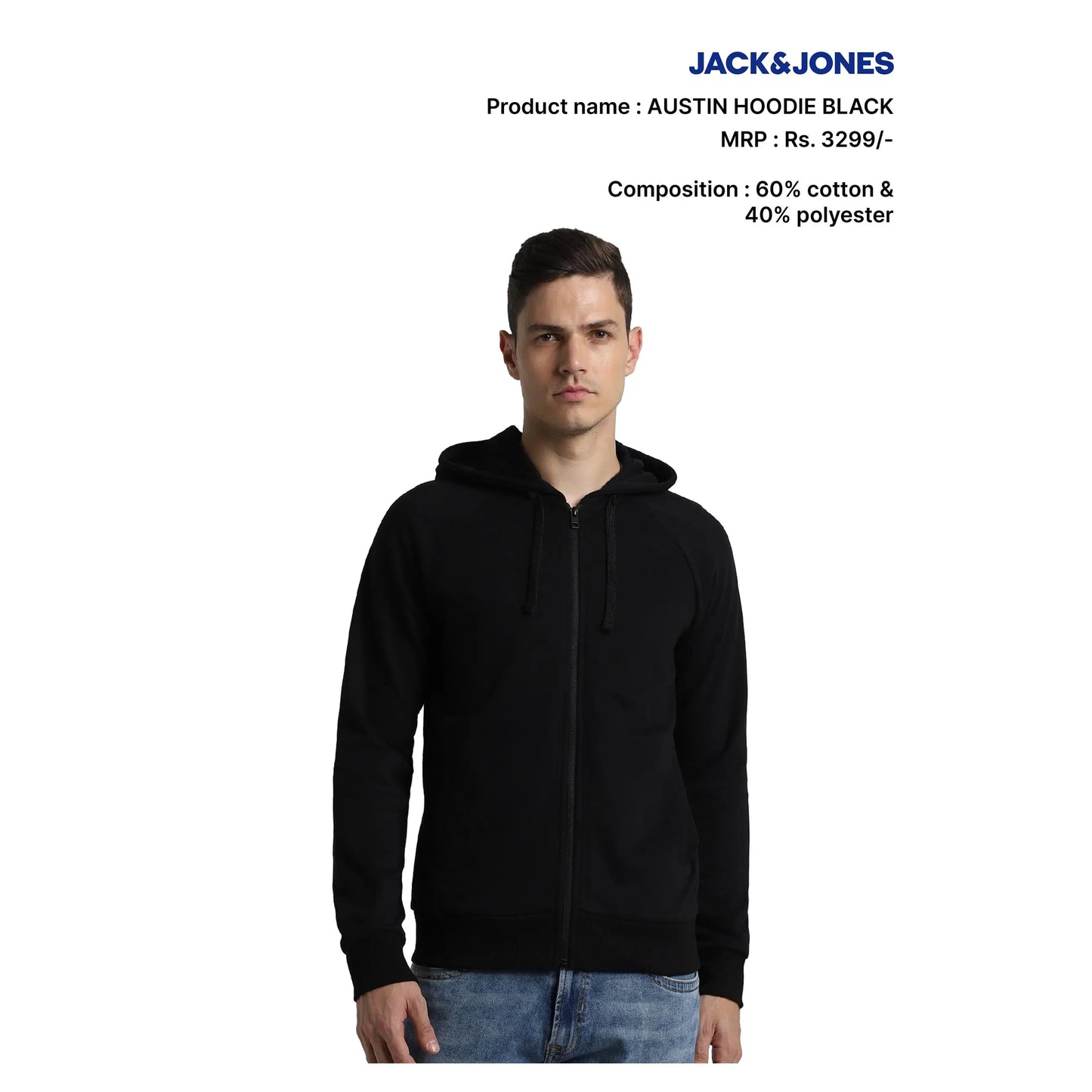 JACK & JONES - AUSTIN HOODIE MARSH Corporate gifts