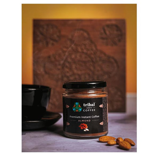 TRIBAL BREW COFEE  -   Almond Instant Coffee MARSH Corporate gifts