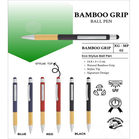 Bamboo Grip Ball Pen XG- MP02 MARSH Corporate gifts