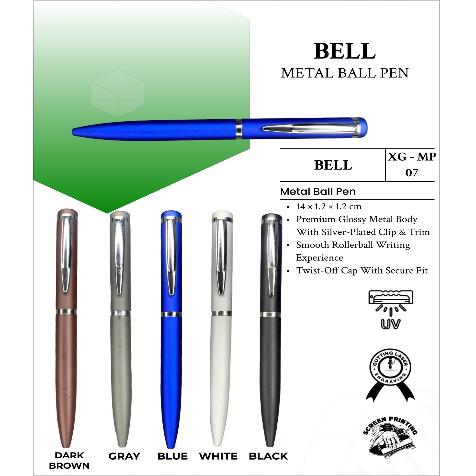 Bell Metal Ball Pen XG-MP07 MARSH Corporate gifts