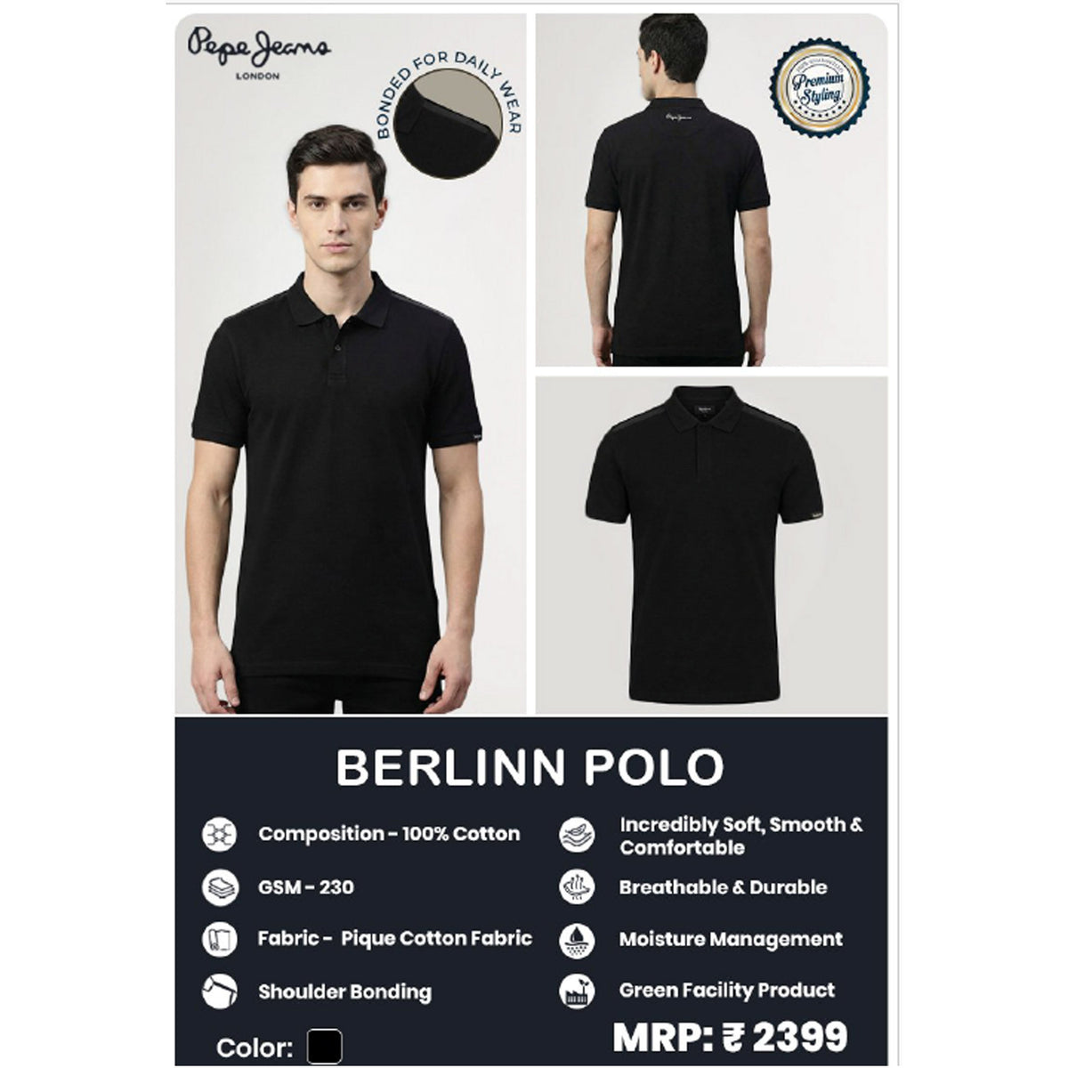 Pepe Jeans Berlinn Polo T-shirt