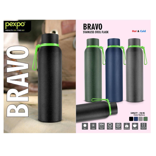 PEXPO - Bravo - Hot & Cold Vacuum Bottle MARSH Corporate gifts