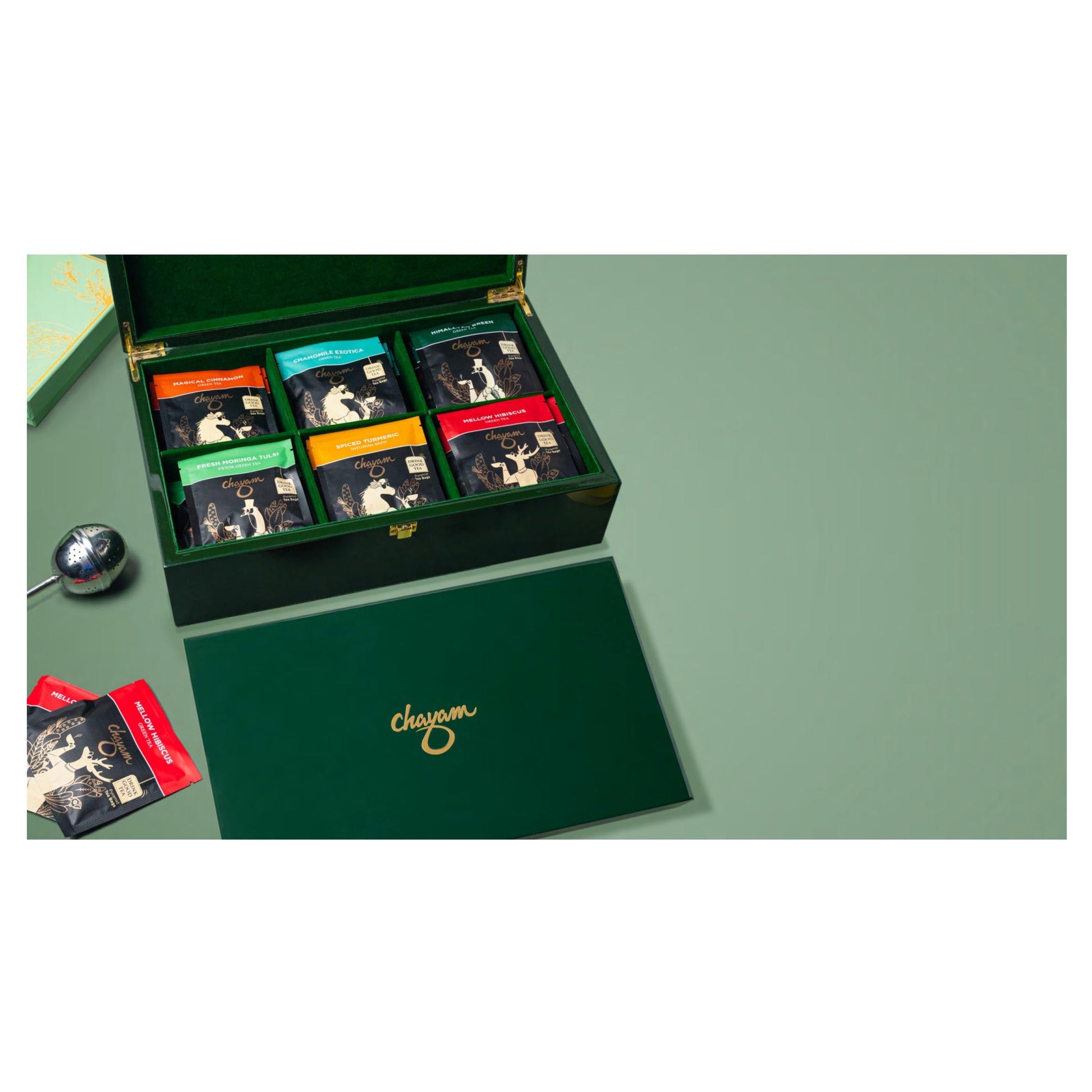 CHAYAM -  BREWER'S - TEA CHEST MARSH Corporate gifts