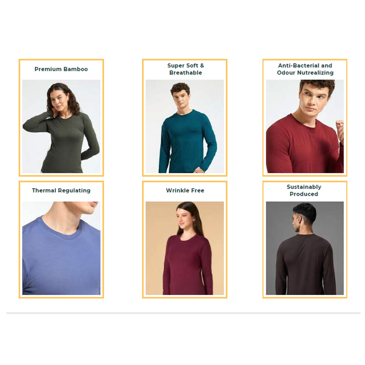 WellBi Bamboo Full Sleeve T-shirt