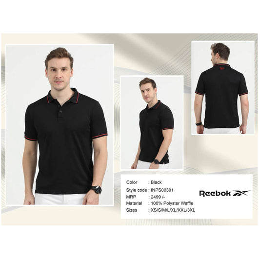 Reebok Polyester Polo T-shirt