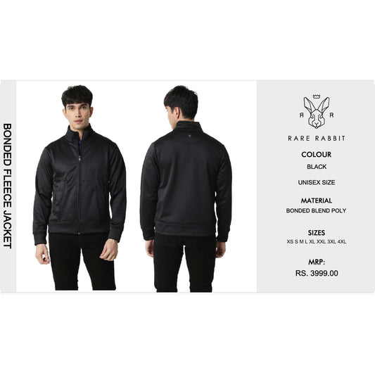 Rare Rabbit Bonded Fleece Jacket