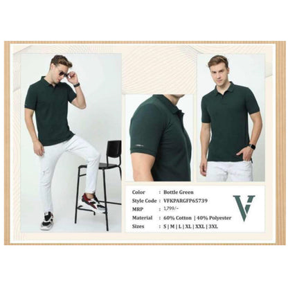 Van Heusen Poly-Cotton Polo T-shirt