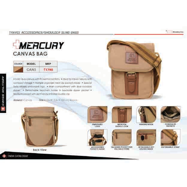 SWISS MILITARY - TRAVEL BAG - CAN3 MARSH Corporate gifts