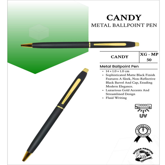 Candy Metal Ballpoint Pen XG -MP50 MARSH Corporate gifts