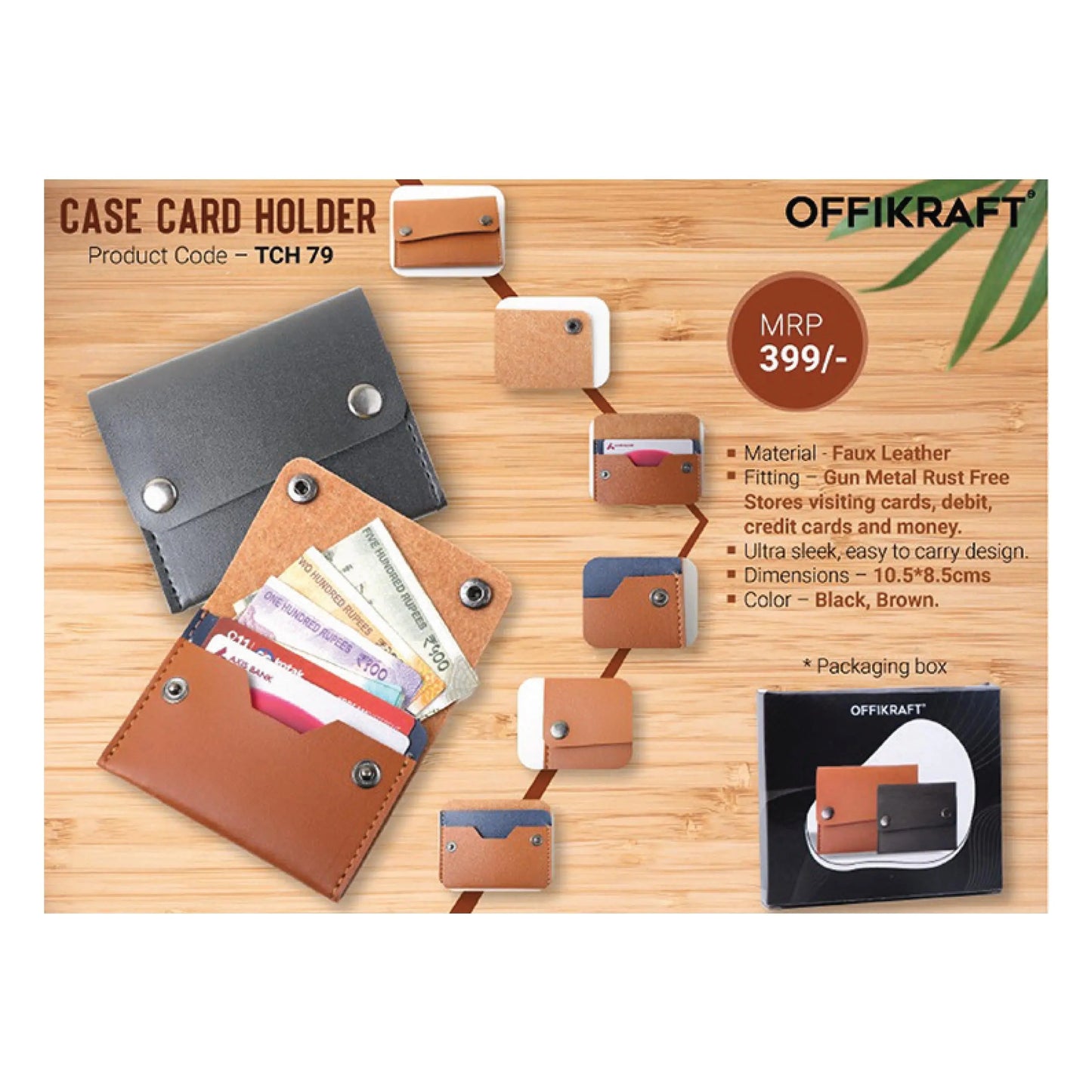 OFFIKRAFT - CASE CARD HOLDER - TCH 79 MARSH Corporate gifts
