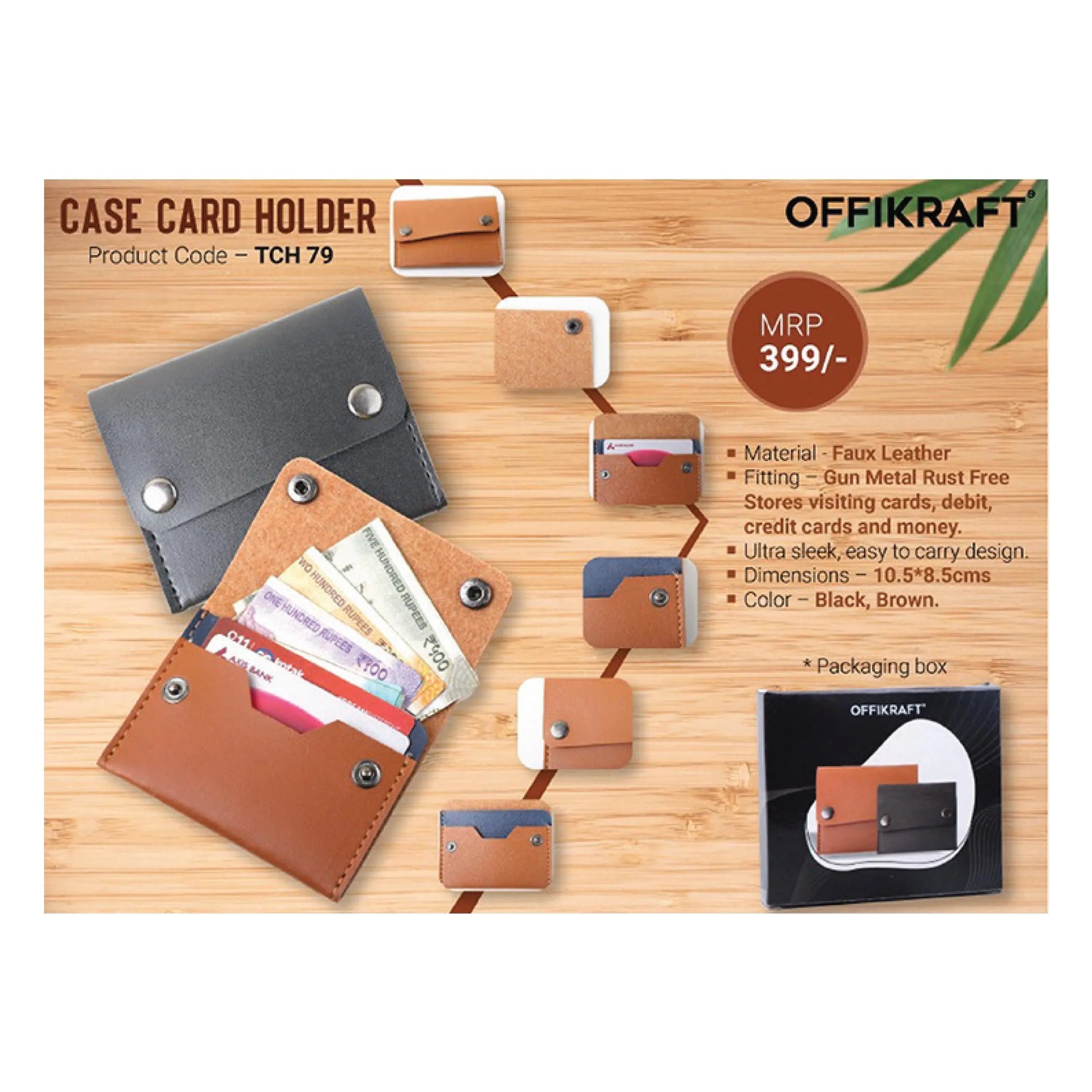 OFFIKRAFT - CASE CARD HOLDER - TCH 79 MARSH Corporate gifts
