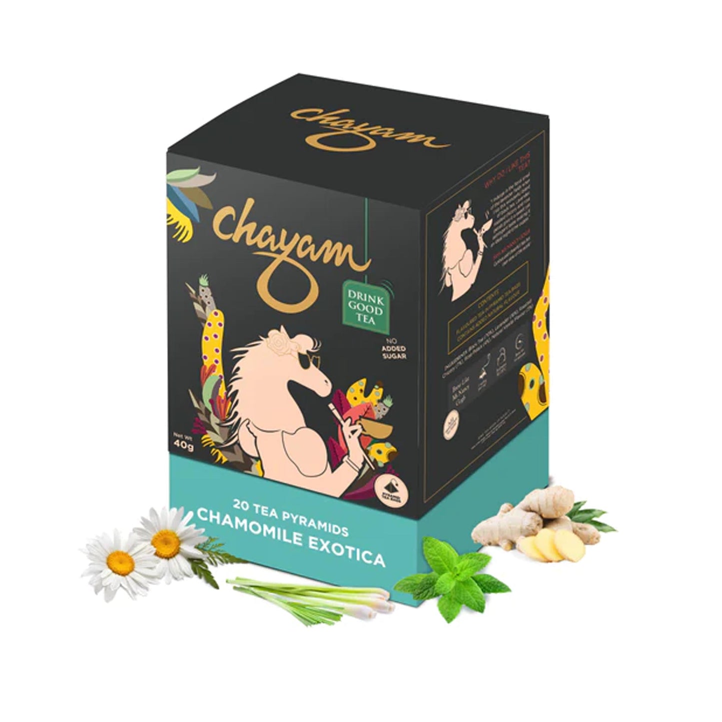 CHAYAM - CHAMOMILE EXOTICA - TEA BAG MARSH Corporate gifts