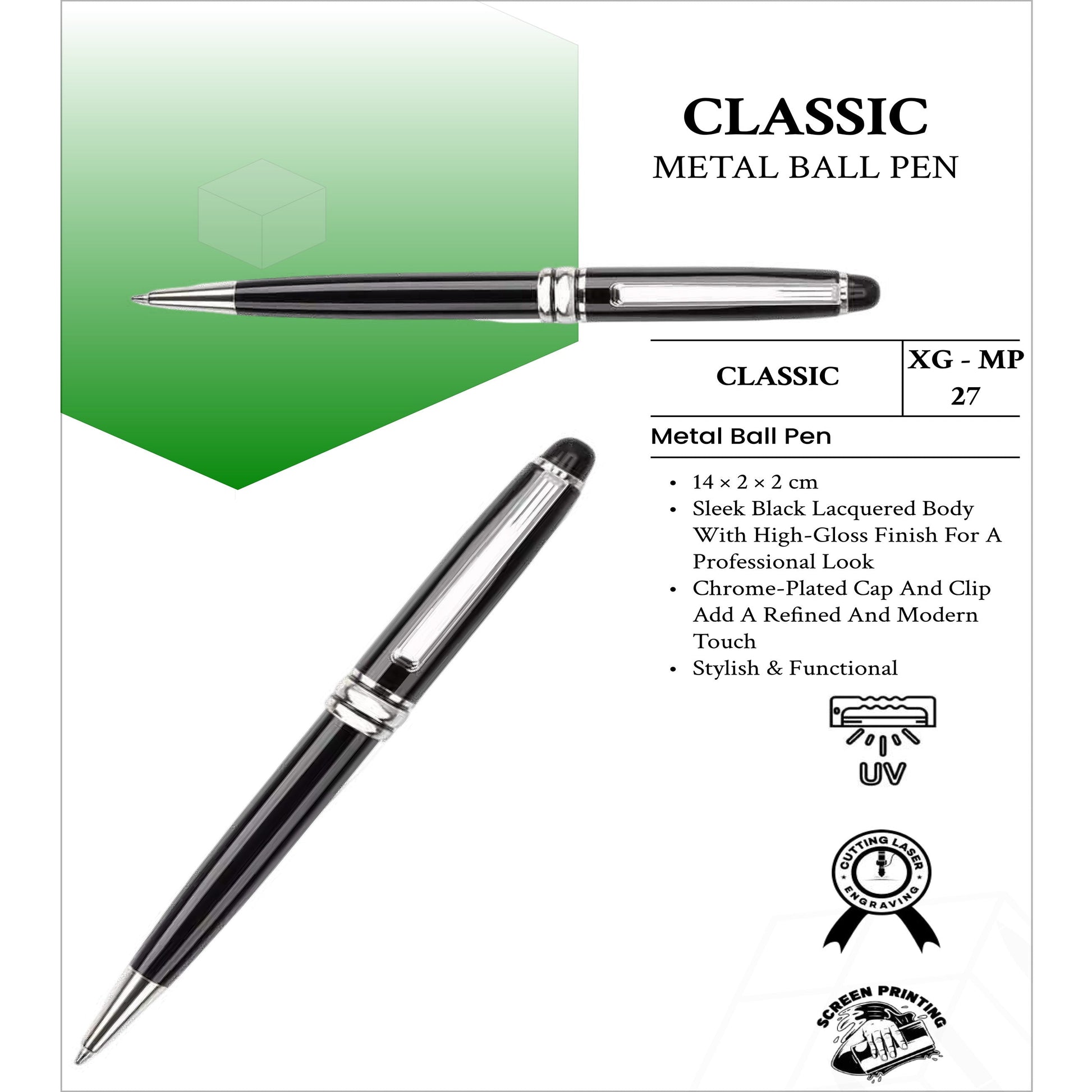 Classic Metal Ball Pen XG -MP27 MARSH Corporate gifts