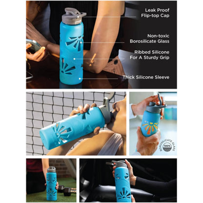 GLASAFE - CLEAR GRIP - GLASS BOTTLE MARSH Corporate gifts