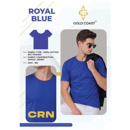 Gold Coast Cotton Biowash Round Neck - CRN MARSH Corporate gifts