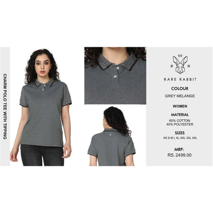 Rare Rabbit Charm Polo T Shirt With Tipping MARSH Corporate gifts