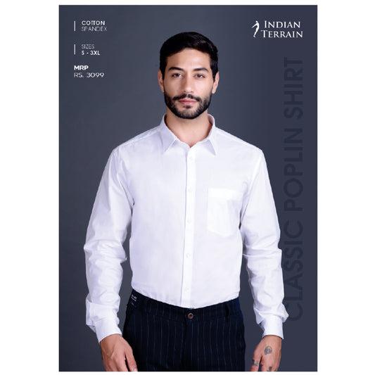 Indian Terrain Classic Poplin Shirt