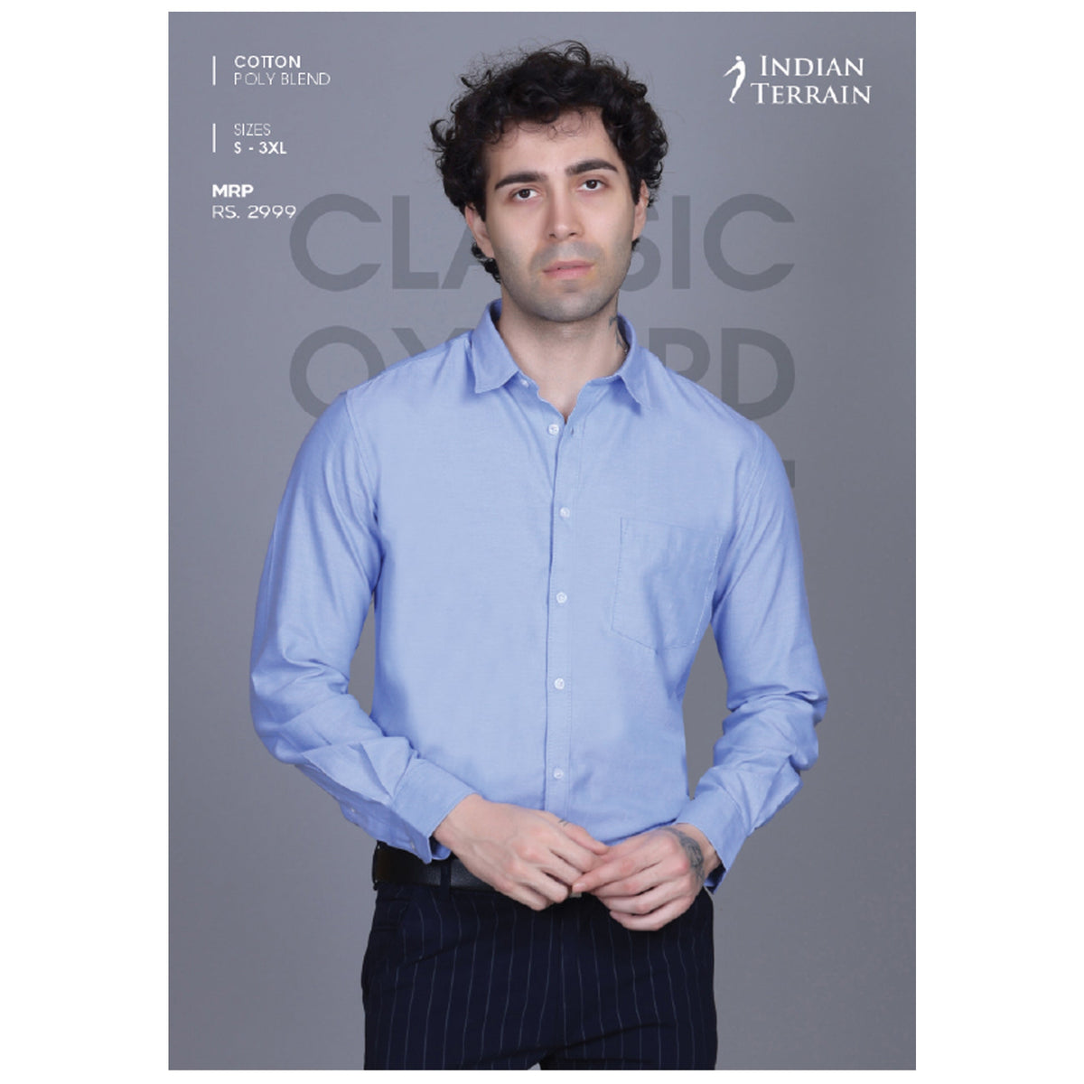 Indian Terrain Classic Oxford Shirt