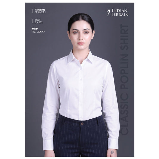 Indian Terrain Classic Poplin Shirt