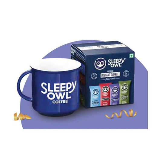 SLEEPY OWL COFFEE  - Coffee Lover's Combo MARSH Corporate gifts