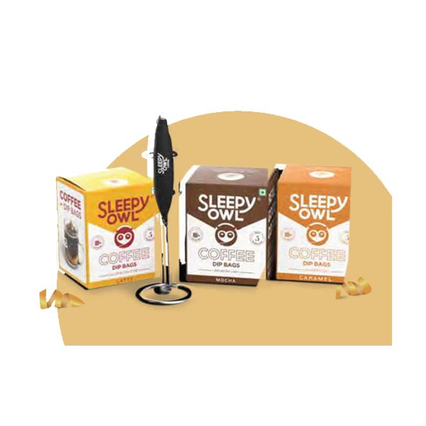 SLEEPY OWL COFFEE -  Coffee on the Spot Set MARSH Corporate gifts